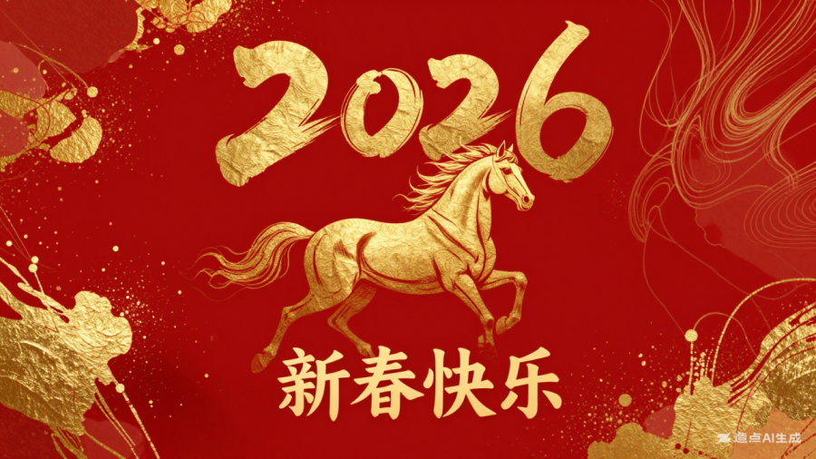 金马扬蹄，万象更新！2026，我们以奔跑的姿态！致敬每一份信任，奔赴下一场山海！